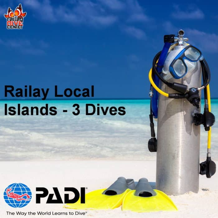 Railay Local Islands - 3 Dives
